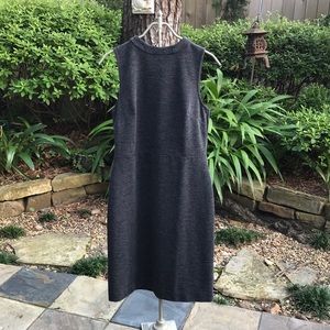 Loft (Ann Taylor) Grey Sleeveless Dress